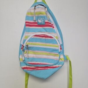 Ocean Pacific 1980 Classic Stripes Surfer Skater Backpack